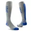 AriatTek Thaw Merino Socks - Heather Grey/Estate Blue